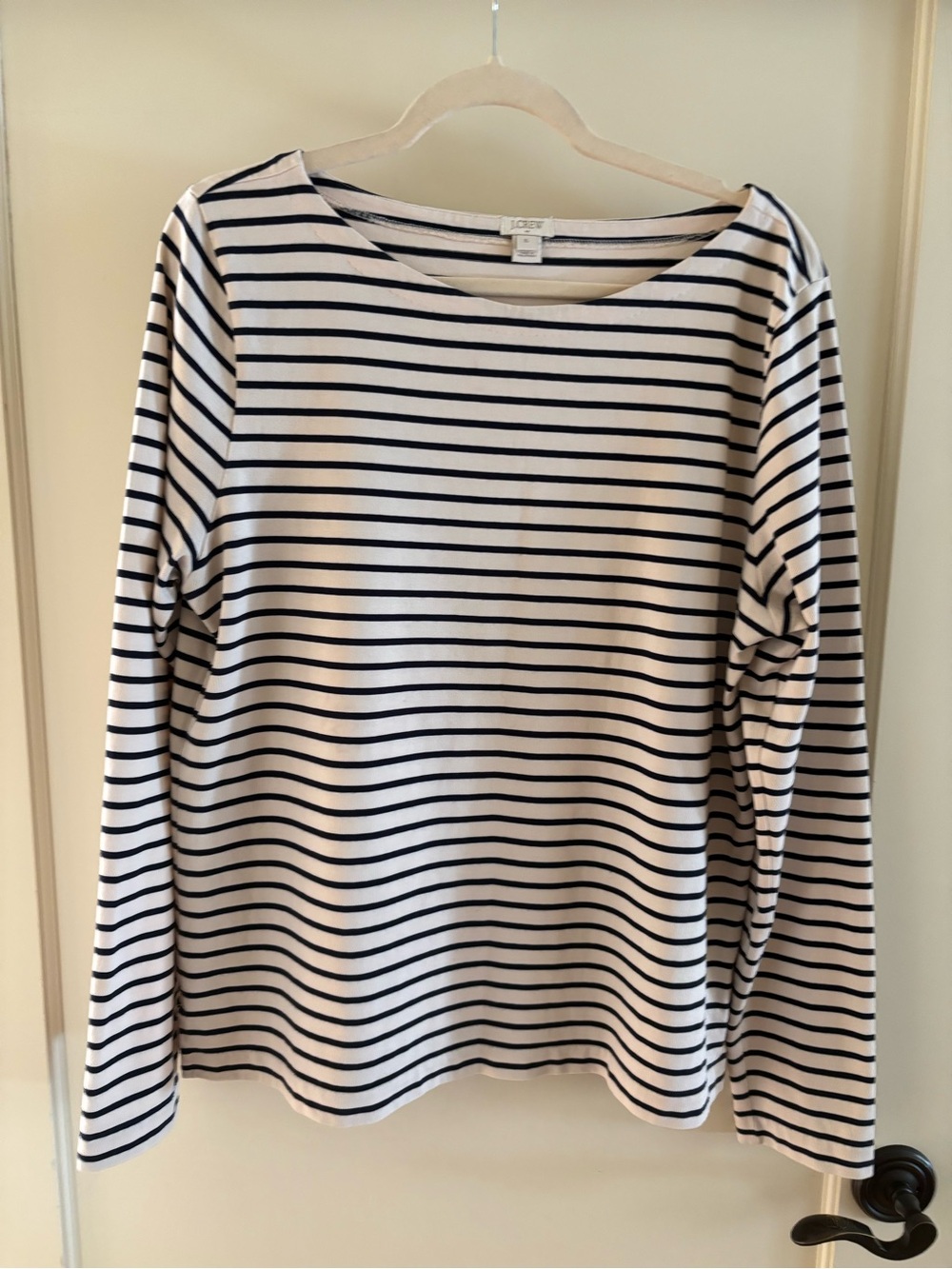 J Crew Split Side Long Sleeve Tee